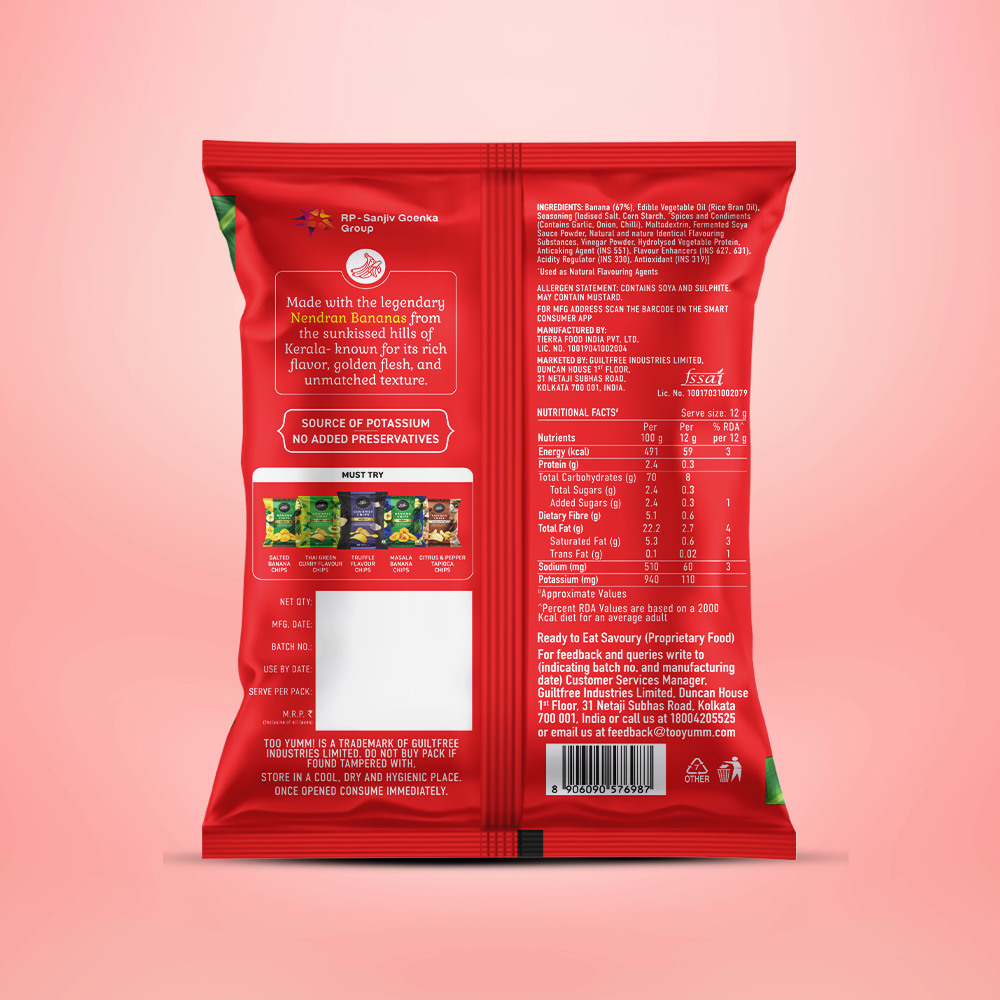 Banana Chips Spicy Korean Combo