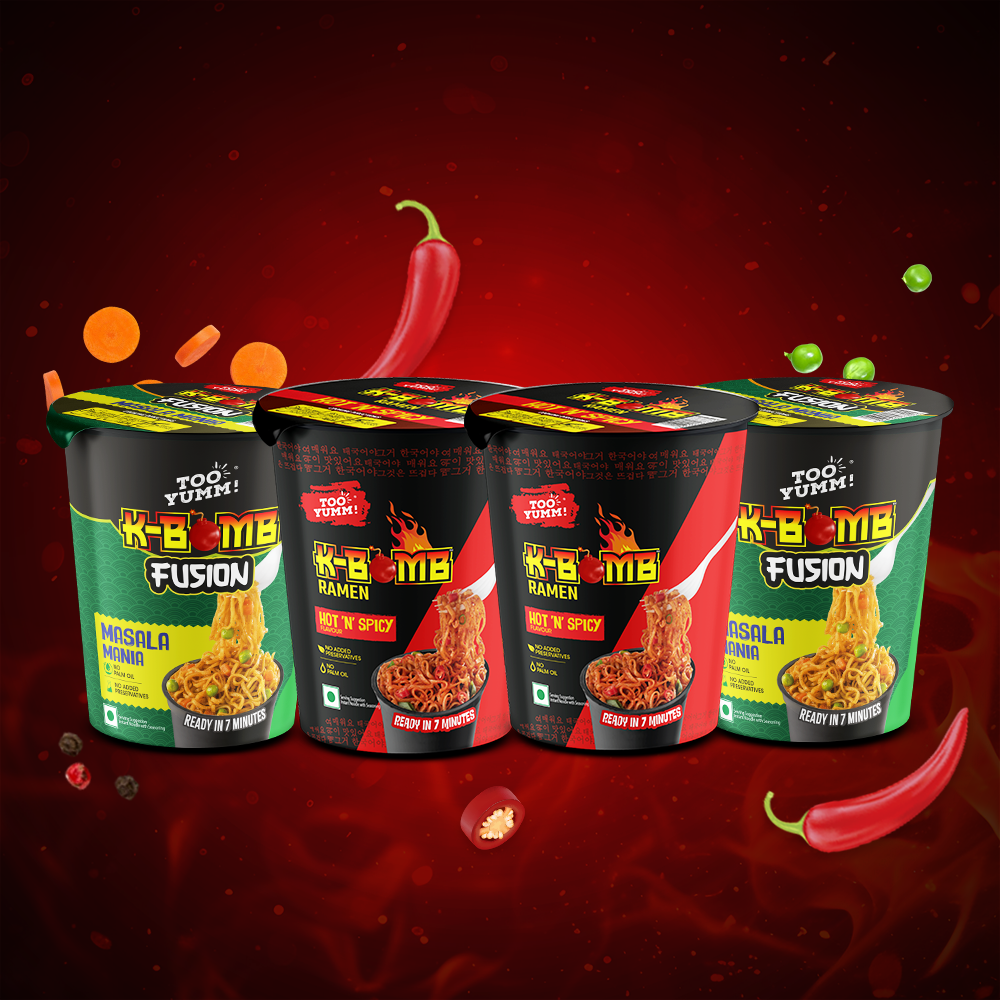 K-Bomb Cup Noodles Combo