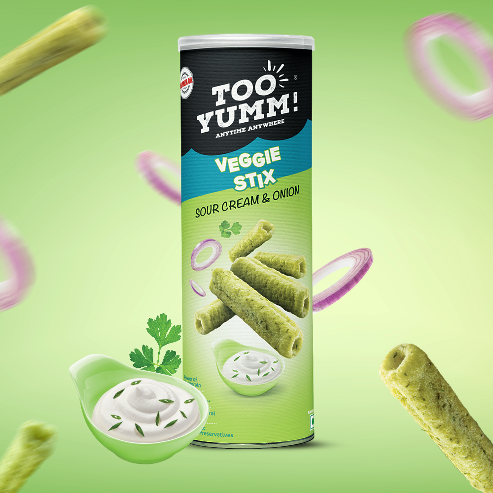 Veggi Stix Sour Cream & Onion