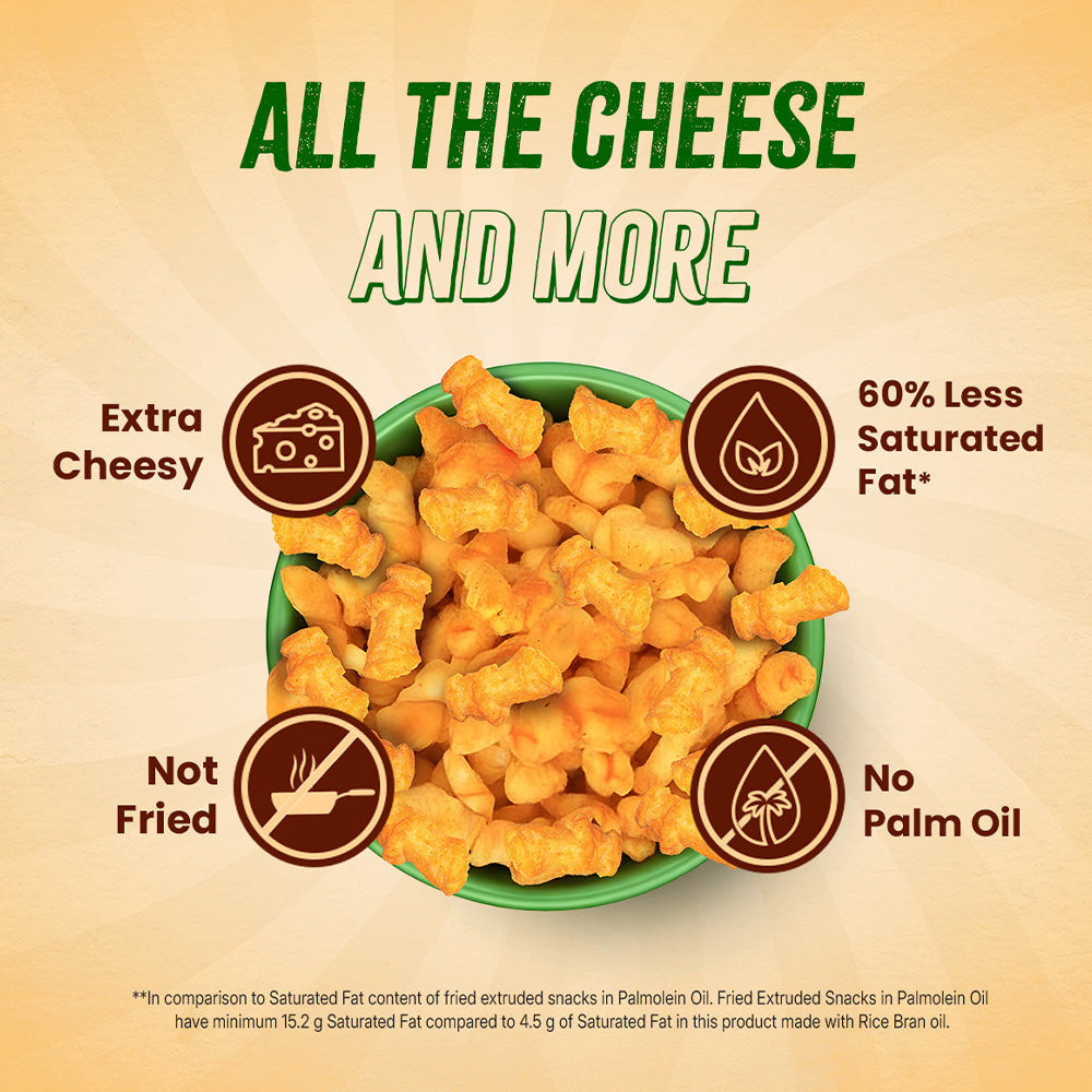 Cornado Extra Cheesy Corn Puffs