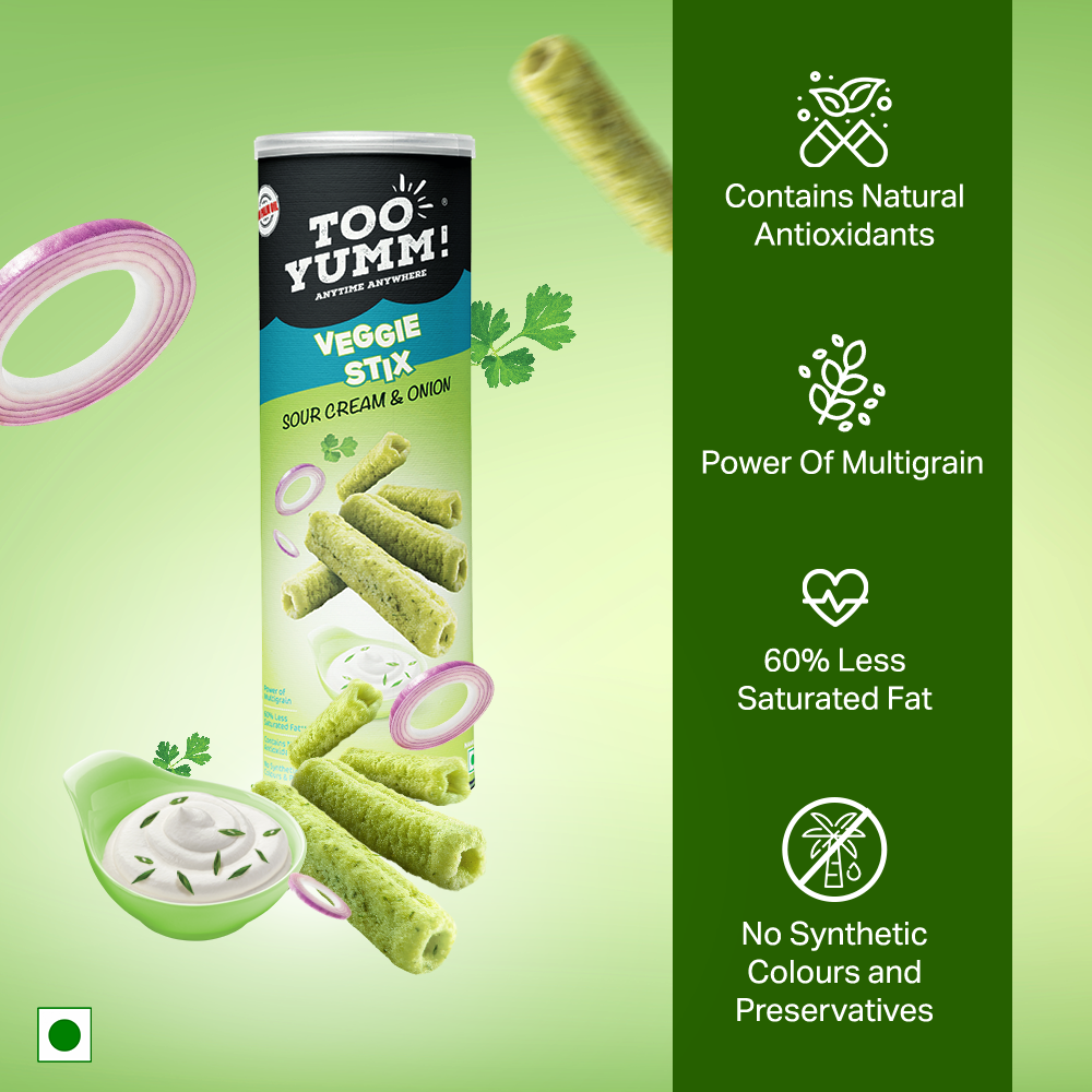 Veggi Stix Sour Cream & Onion