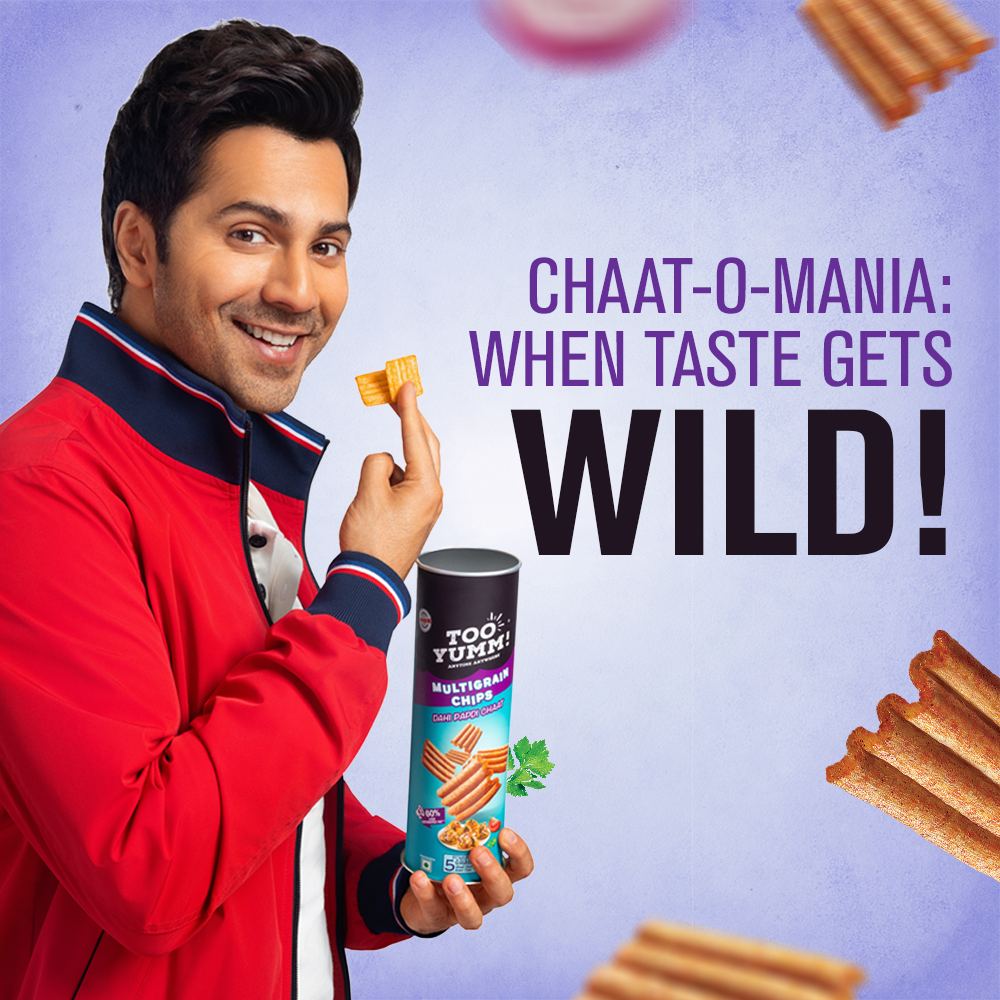 Multigrain Chips Dahi Papdi Chaat