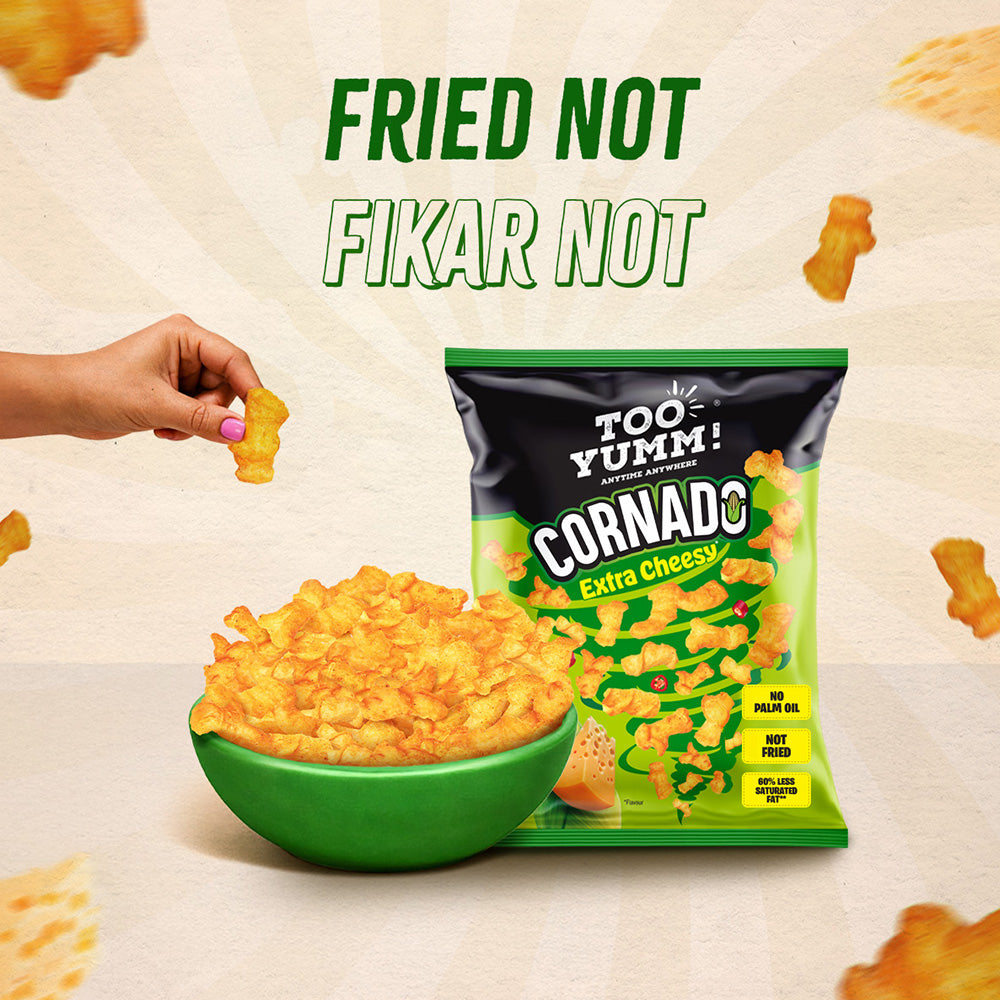 Cornado Extra Cheesy Corn Puffs