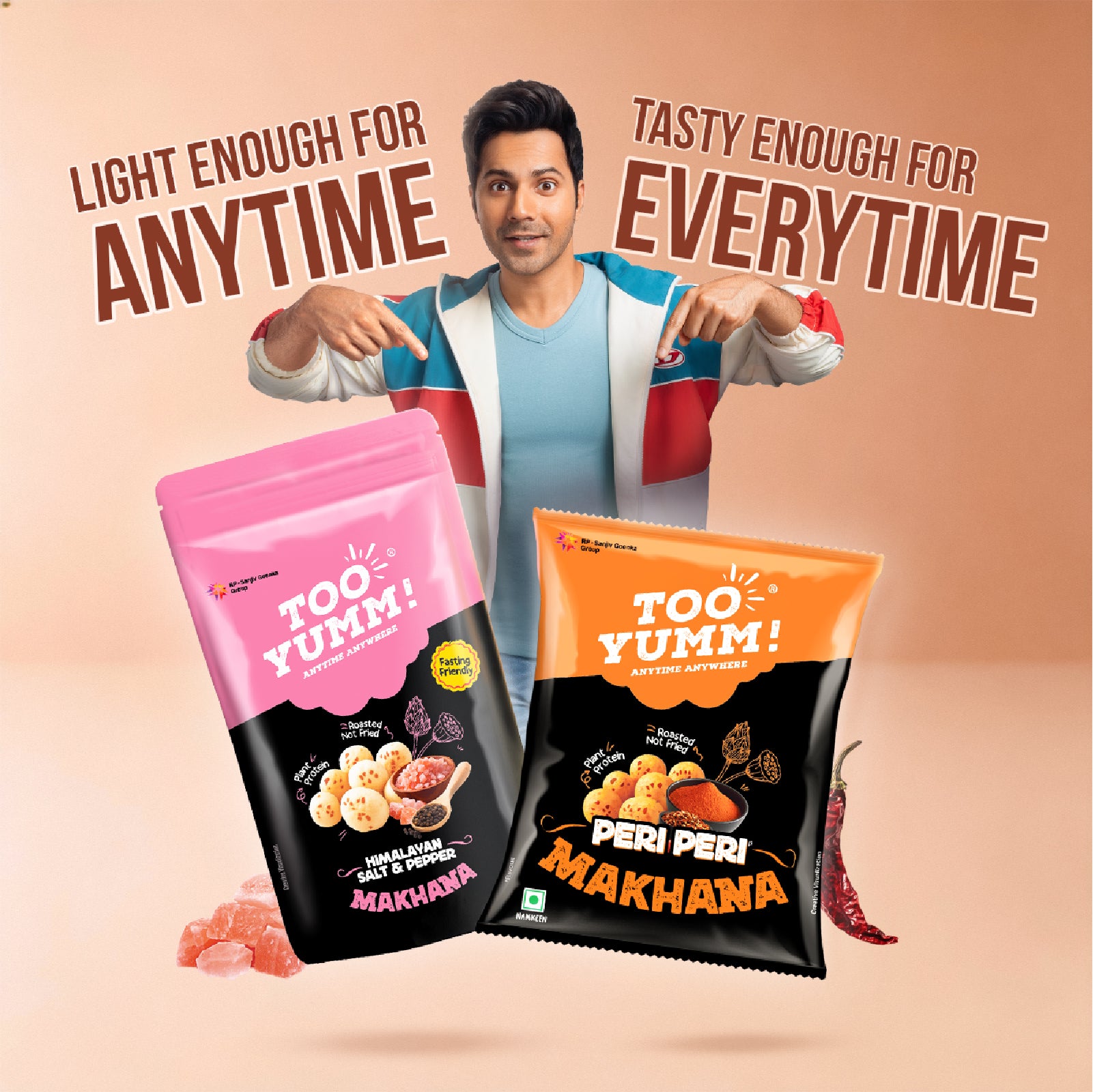 Himalayan Salt & Pepper Makhana