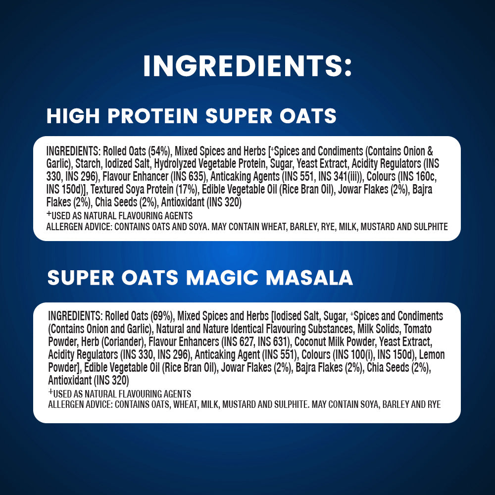 Too Yumm! Super Oats Combo