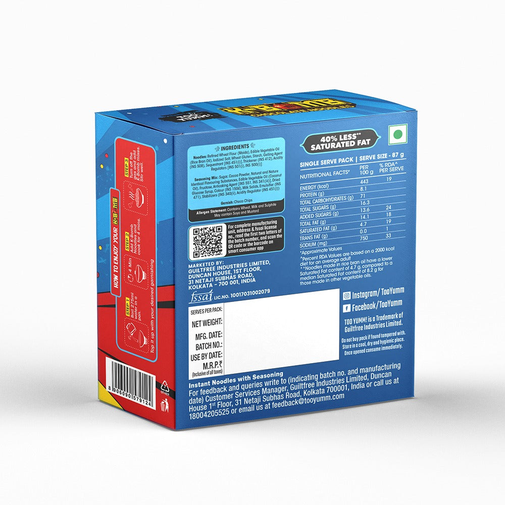 K-Bomb Chocolate Noodles