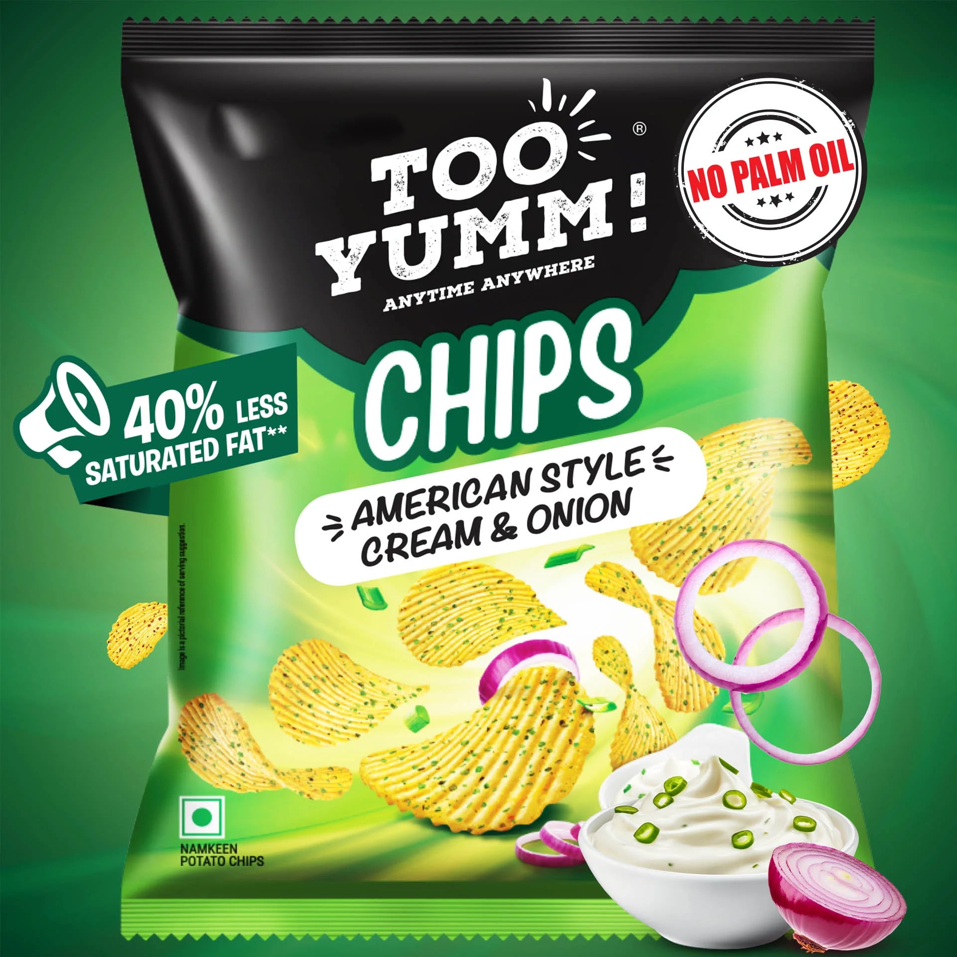 American Style Cream n Onion Chips