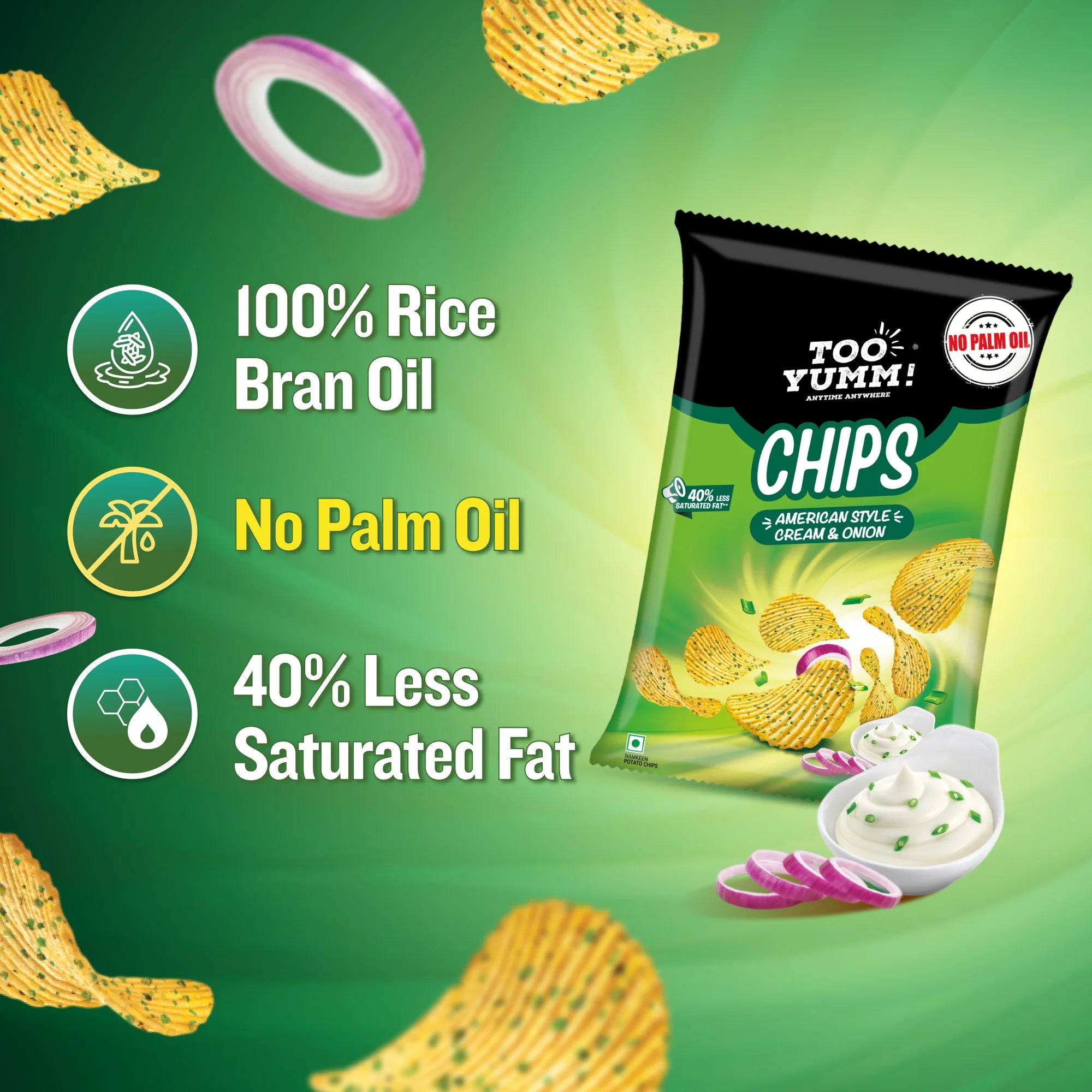 American Style Cream n Onion Chips