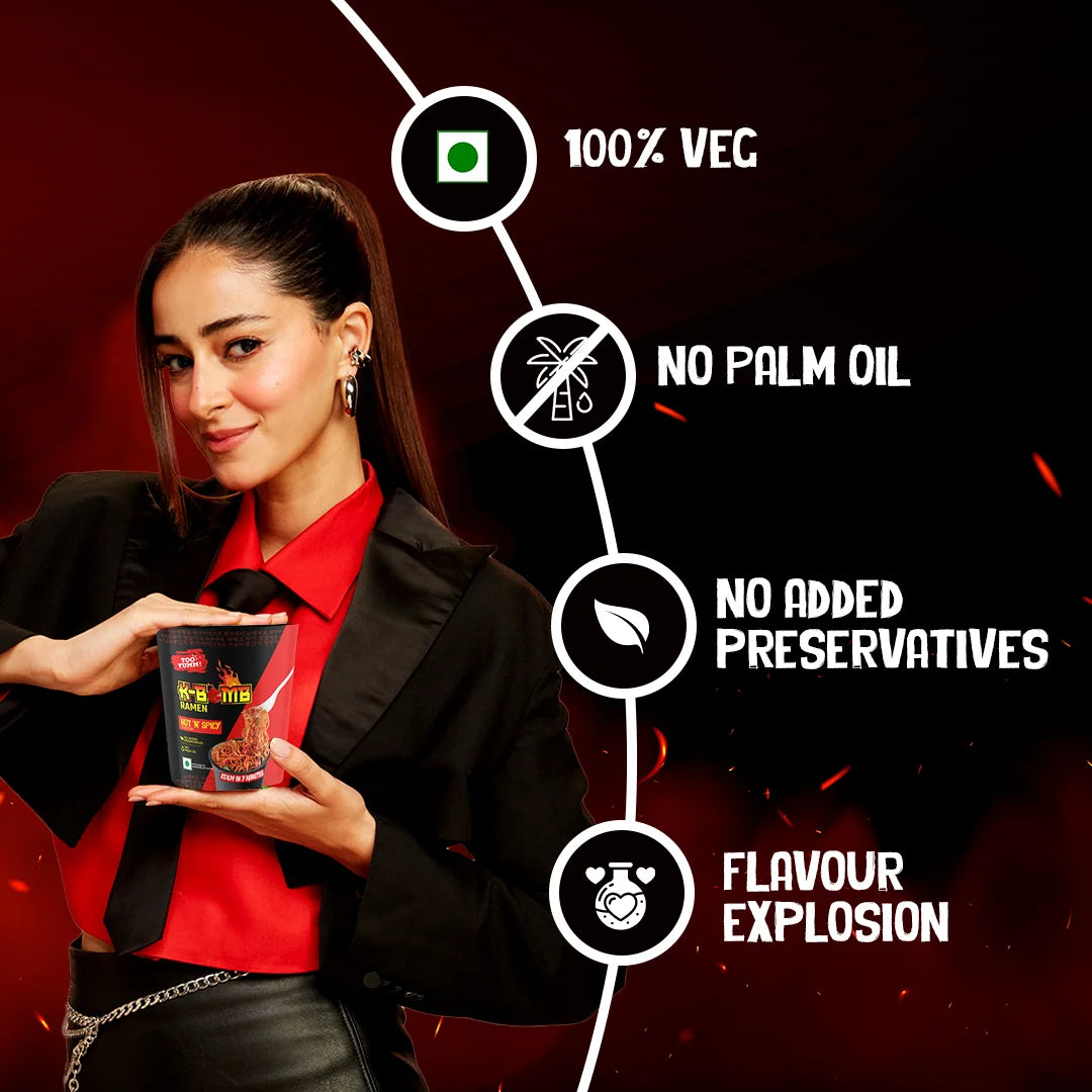 K-Bomb Fusion Hot N Spicy Cup Noodles