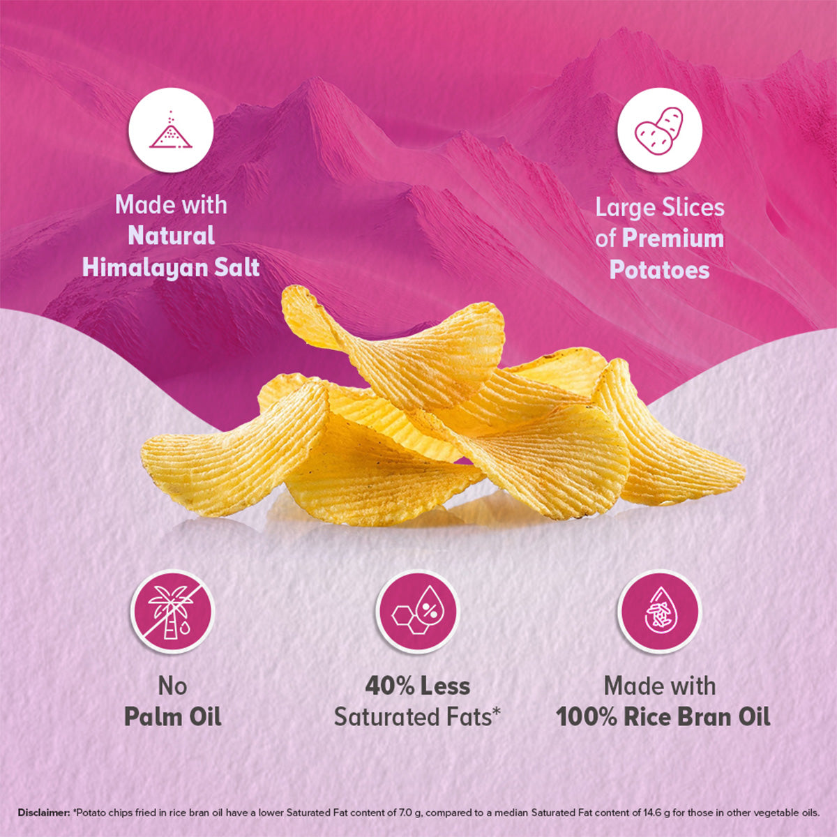 Himalayan Pink Salt Gourmet Chips