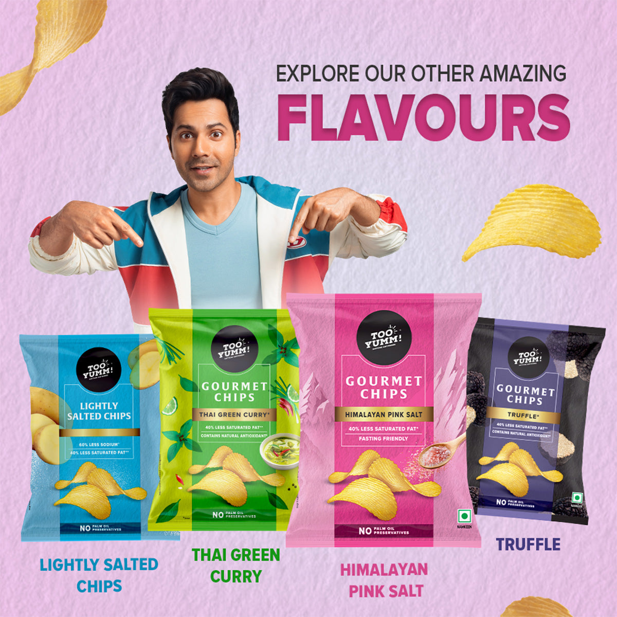 Himalayan Pink Salt Gourmet Chips