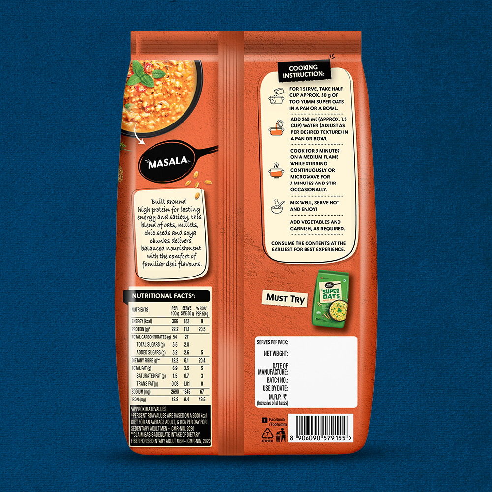 High Protein Super Oats Masala