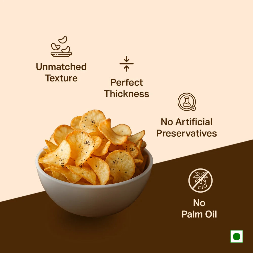 Tapioca Chips Citrus & Pepper