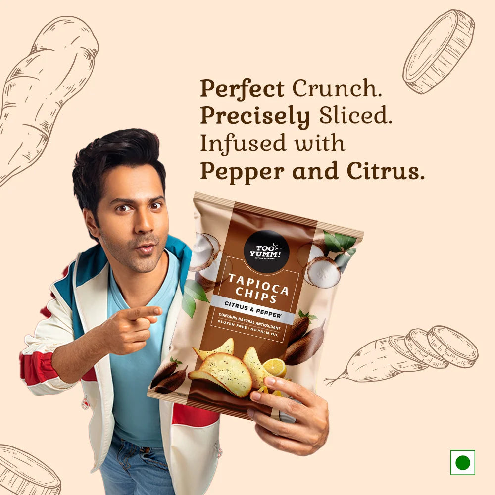 Tapioca Chips Citrus & Pepper