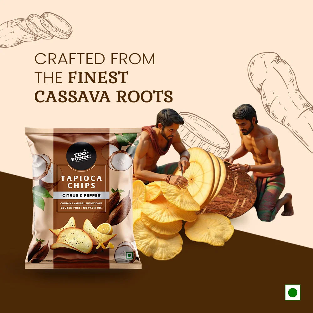 Tapioca Chips Citrus & Pepper