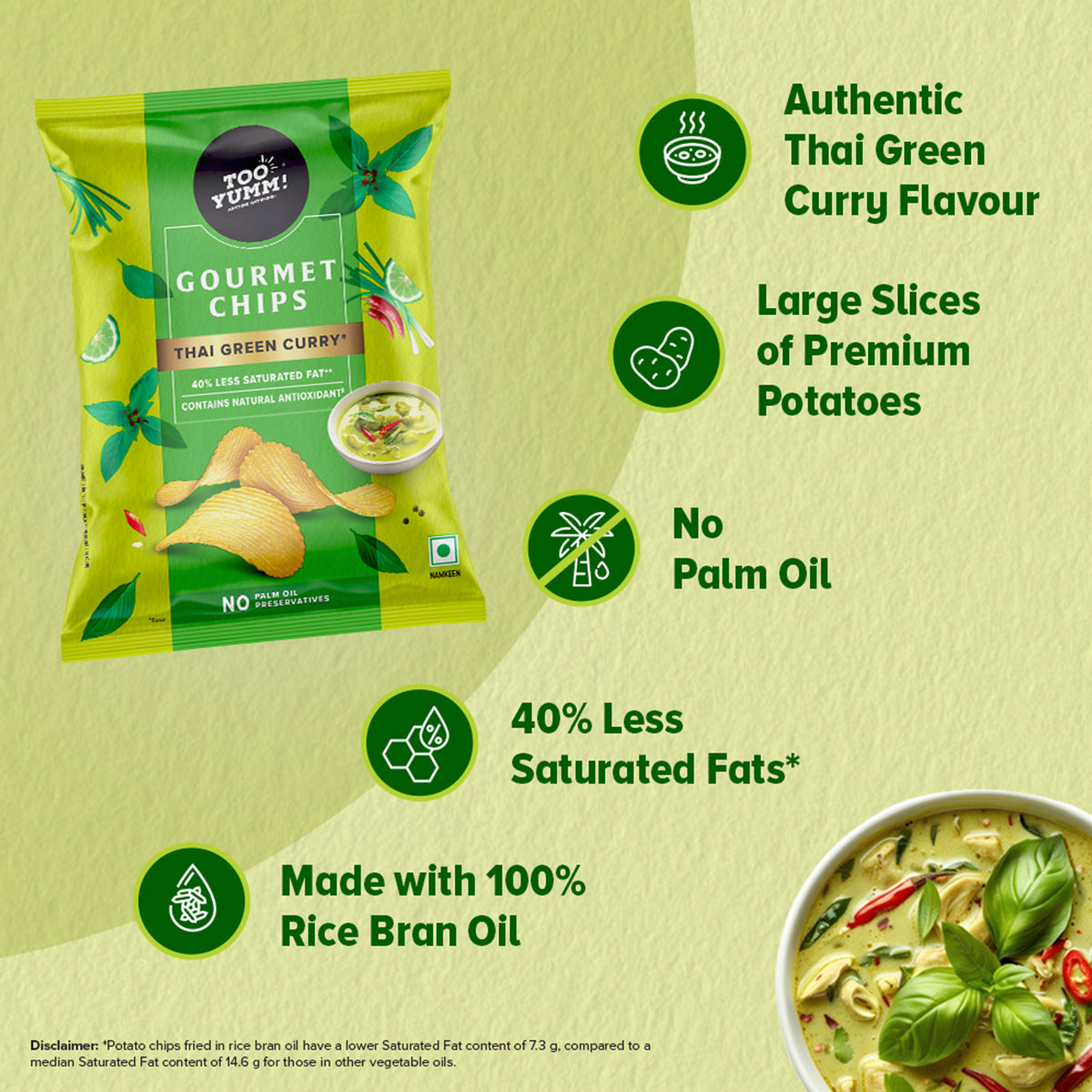 Thai Green Curry Gourmet Chips