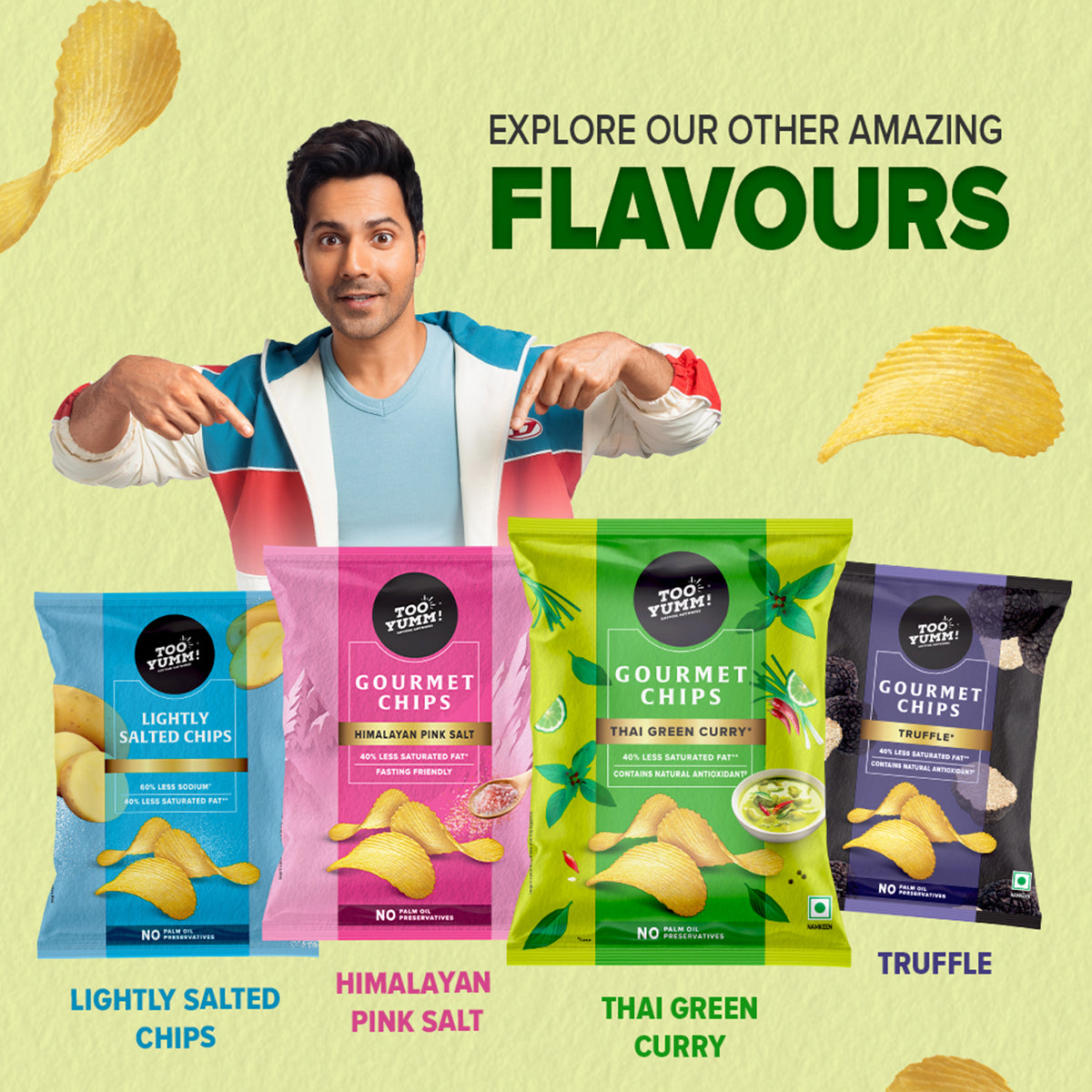 Thai Green Curry Gourmet Chips